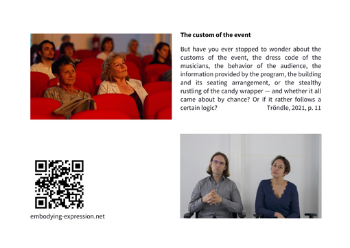 Example poster of the series 'Excellence of Listening'